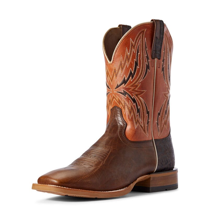 Ariat Western: Arena Rebound Botas Western Hombre - Marrones (CGQYX9834)